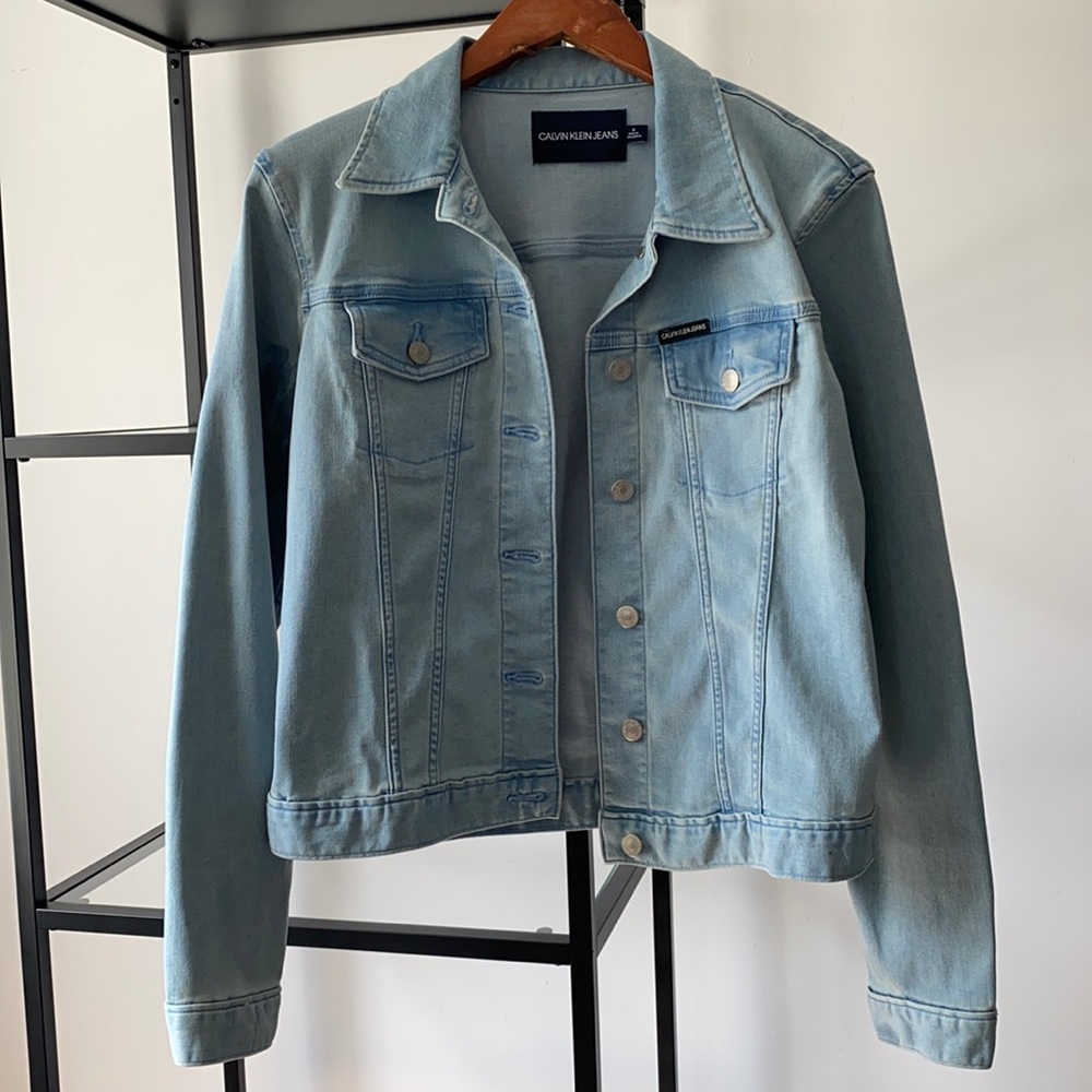 Calvin Klein Light Wash Denim Jacket